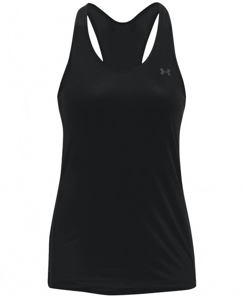 NEW UNDER ARMOUR women's racerback tank top in black